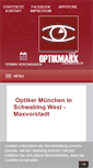 Mobile Screenshot of optikmarx.de